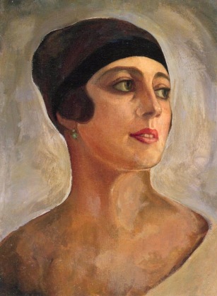 Vera de Bosset, aka Mme Sudeikina, 1920 (Portrait by her husband Sergeir Sudeikine)